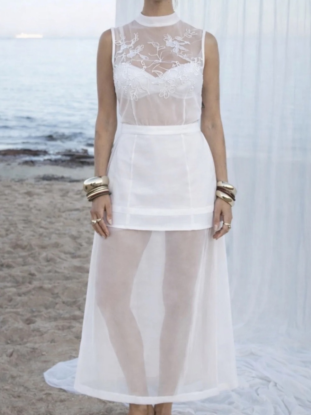 Rooh Collective Sheer Set NWT